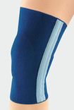 Knee with JuzoFlex Genu 505 Comfort in colour Navy