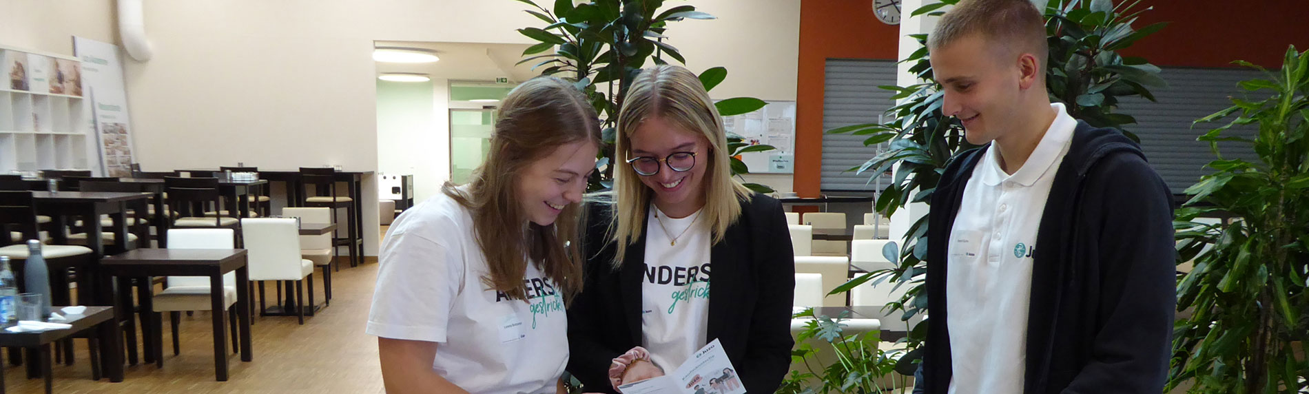 Juzo Go 2023 Reger Andrang beim Bewerbertag für Schülerinnen und Schüler