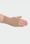 Juzo compression glove with open thumb stub