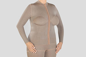 Immagine prodotto Juzo Expert Silver bendaggio compressivo per il torace Donna indossa bendaggio compressivo per il torace Juzo Expert Silver