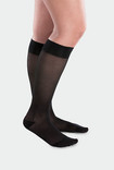 Juzo Clarance 2, Chaussettes avec bord tricot, Coloris Noir