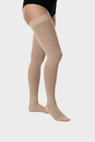 Juzo Basic thigh stockings in Almond