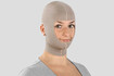 Vrouw draagt Juzo Expert Silver hoofdbandage