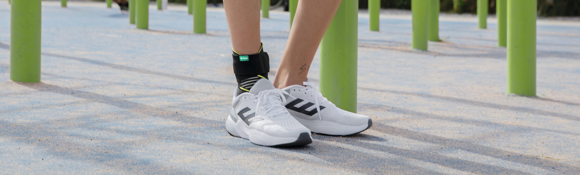 NIEUW: Orthese om het naar voren schuiven van de talus te begrenzen