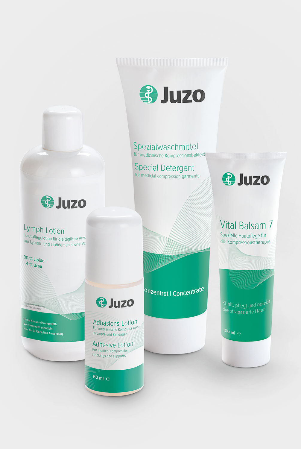 Tillbehör och vårdprodukter alla Juzos vårdprodukter