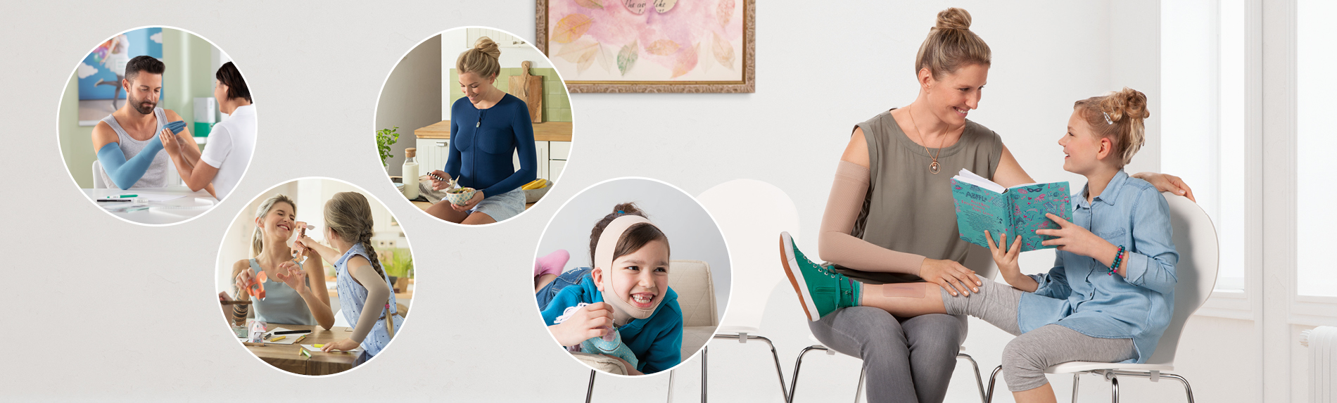 Overzicht van de littekenverzorging