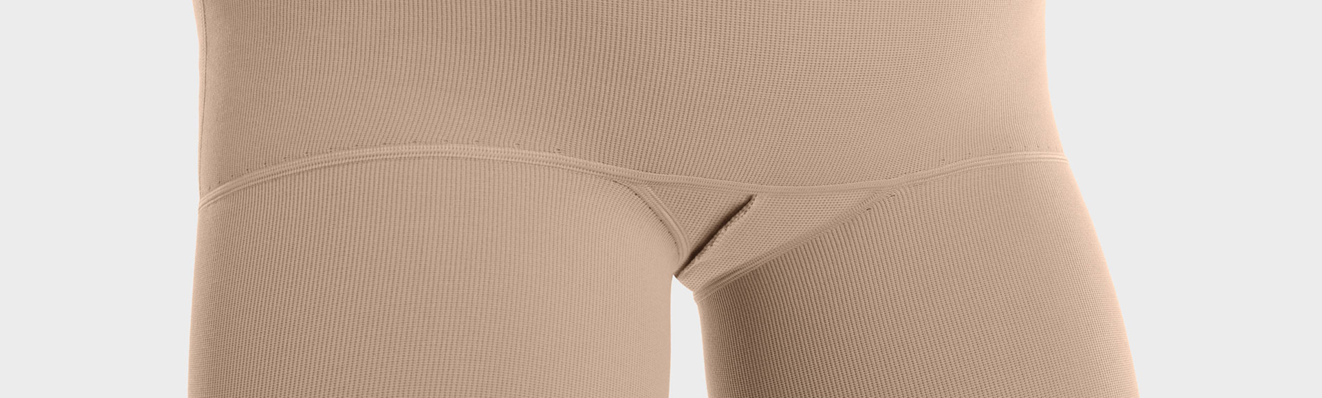 Neu bei Flachstrick-Versorgungen: überlappender Zwickel