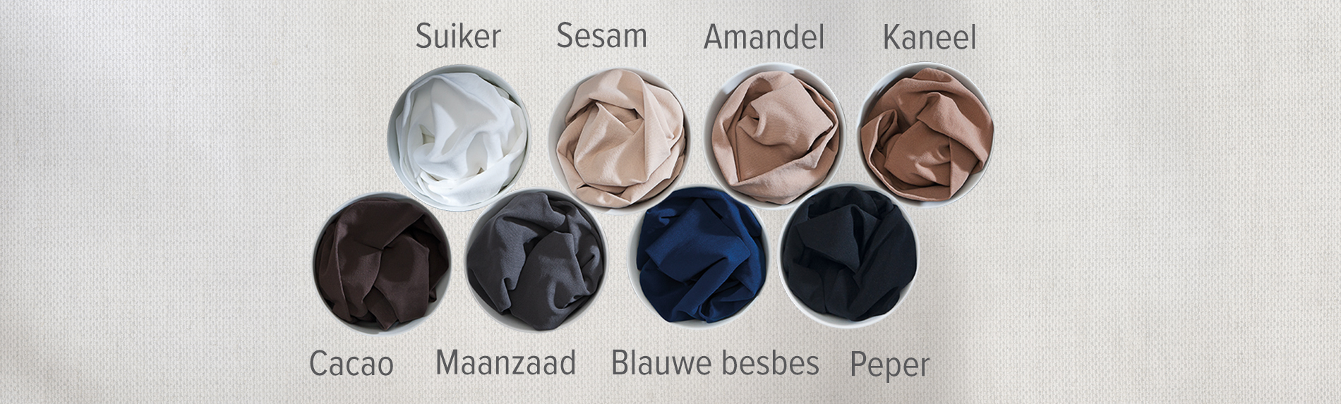 8 voor alle situaties: De Juzo standaardkleuren