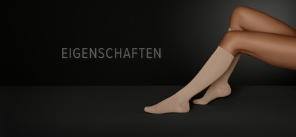 Eigenschaften des Juzo Move Beine mit Juzo Move Unterschenkelstrumpf