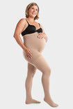 Panty embarazo, color Almendra