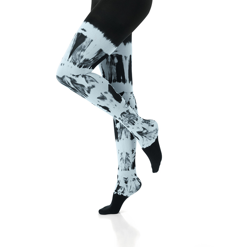 Batik Schwarz-Icy Blue