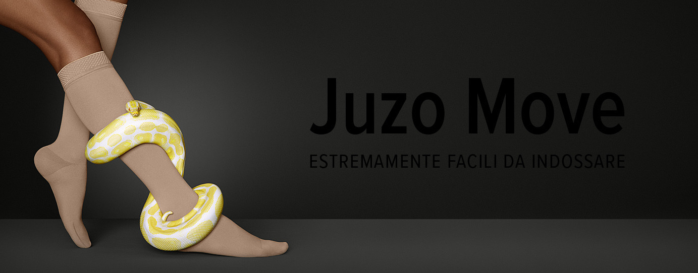 Juzo Move – ESTREMAMENTE FACILI DA INDOSSARE Juzo Move – ESTREMAMENTE FACILI DA INDOSSARE