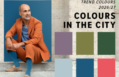 Juzo präsentiert die sechs neuen Trend Colours 2026/27