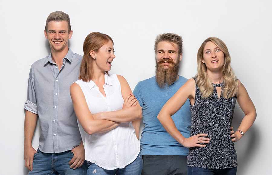 Bild der 4 Karrierevorbilder Bild der 4 Karrierevorbilder