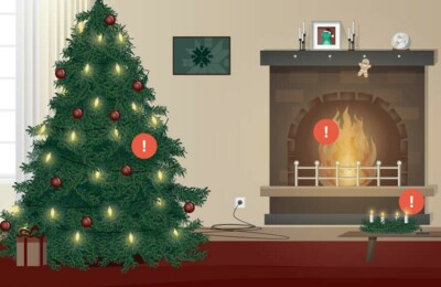 Gefahren an Weihnachten und Silvester