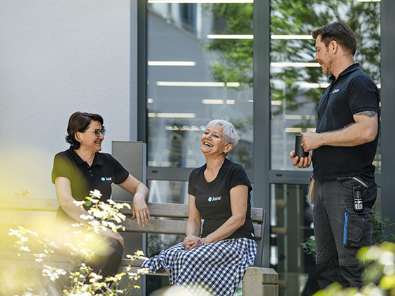 Juzo Mitarbeiter haben Spaß Juzo Mitarbeiter haben Spaß