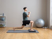 Exercise 2: Backwards lunge onto balance cushion
